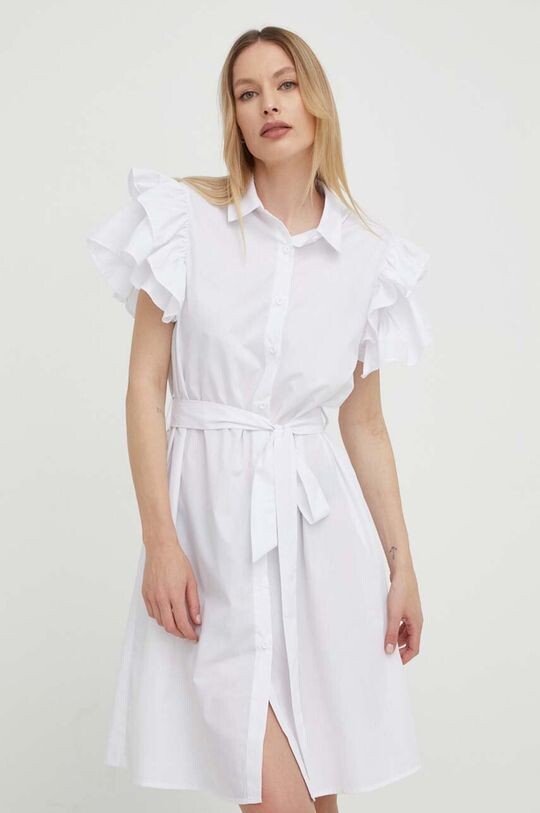 

Хлопковое платье Answear Lab, белый