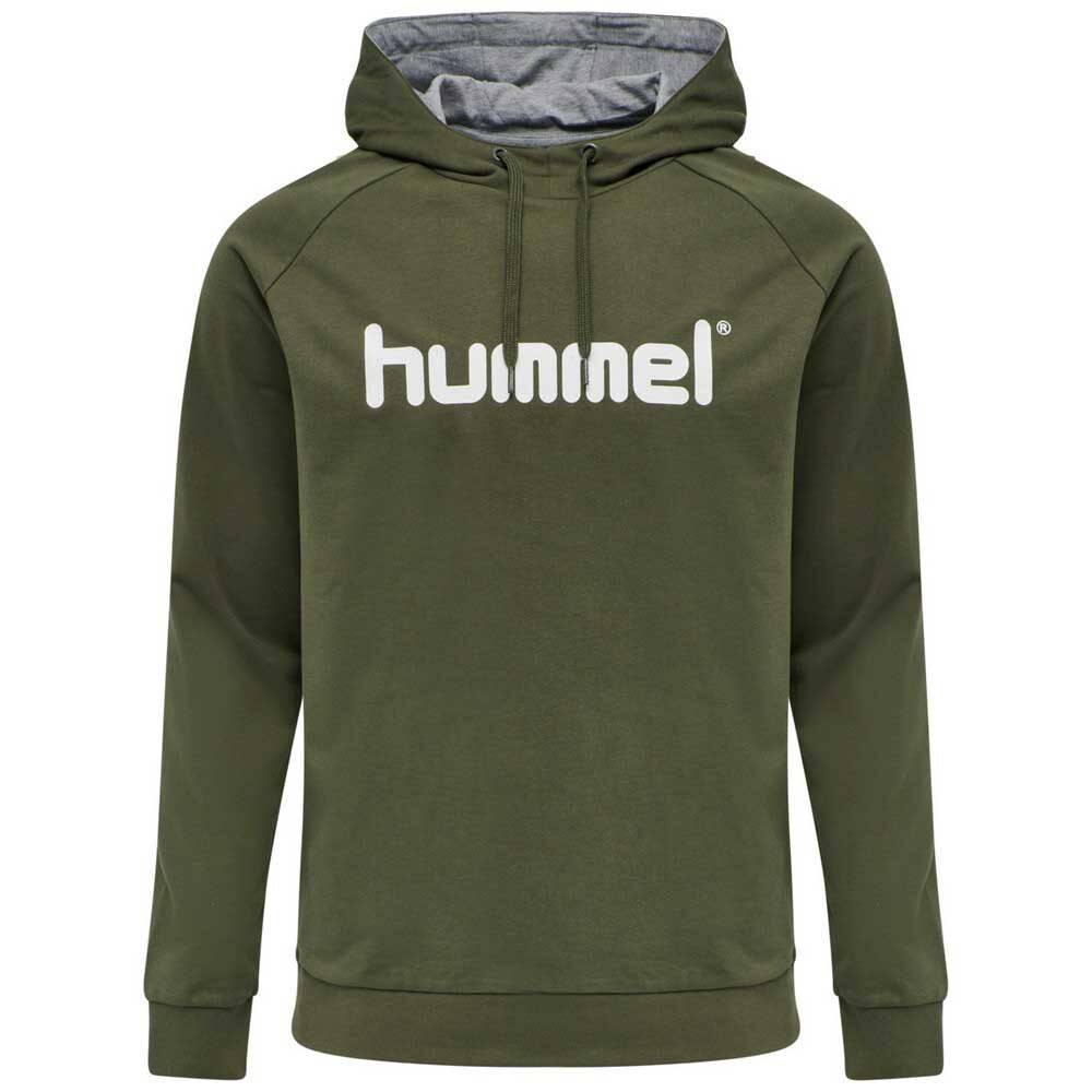 

Худи Hummel Go Cotton Logo, зеленый