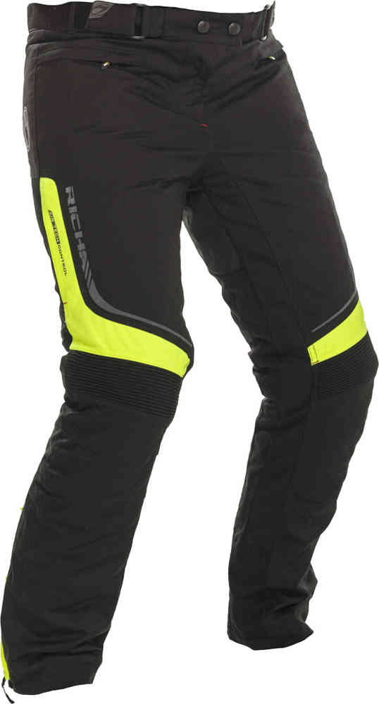 Колорадо водонепроницаемые женские мотоциклетные текстильные брюки Richa, черный желтый