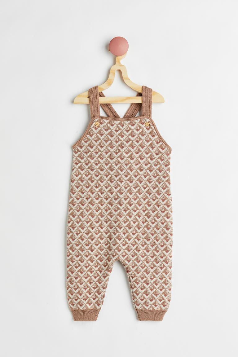 

Жаккардовый комбинезон из хлопка H&M