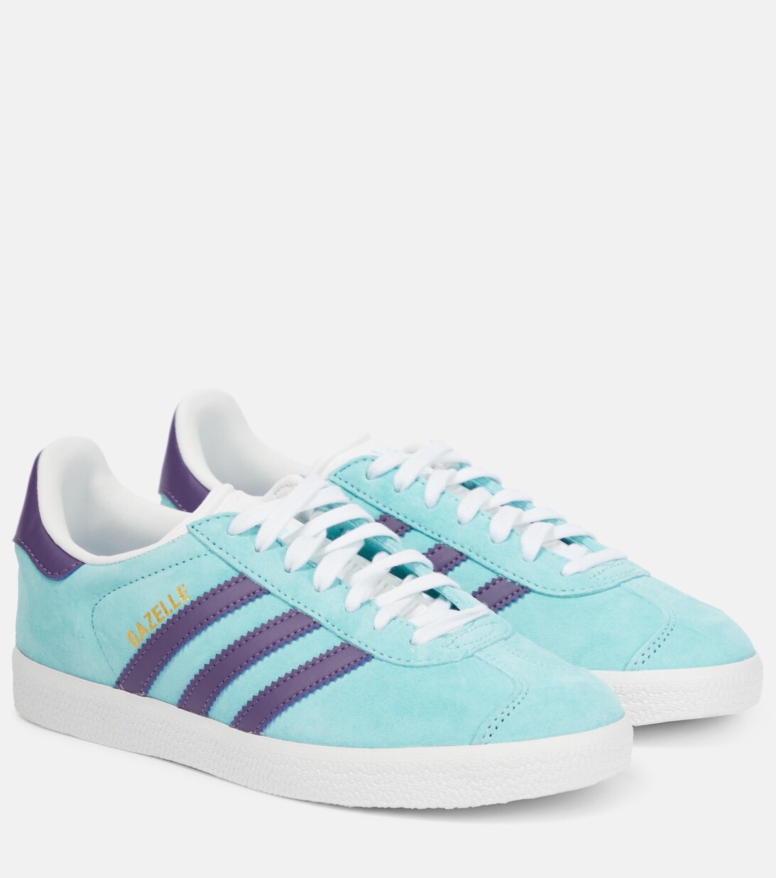 

Замшевые кроссовки "Газель" Adidas, синий