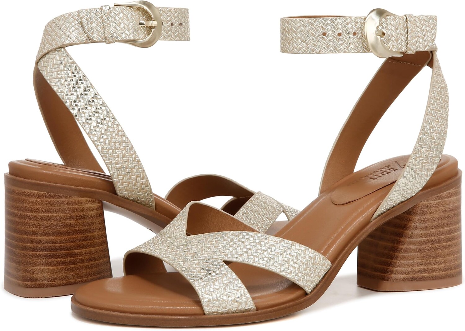 

Сандалии Naturalizer 27 Edit Yumi Ankle Straps, цвет Cremosa Taupe Leather