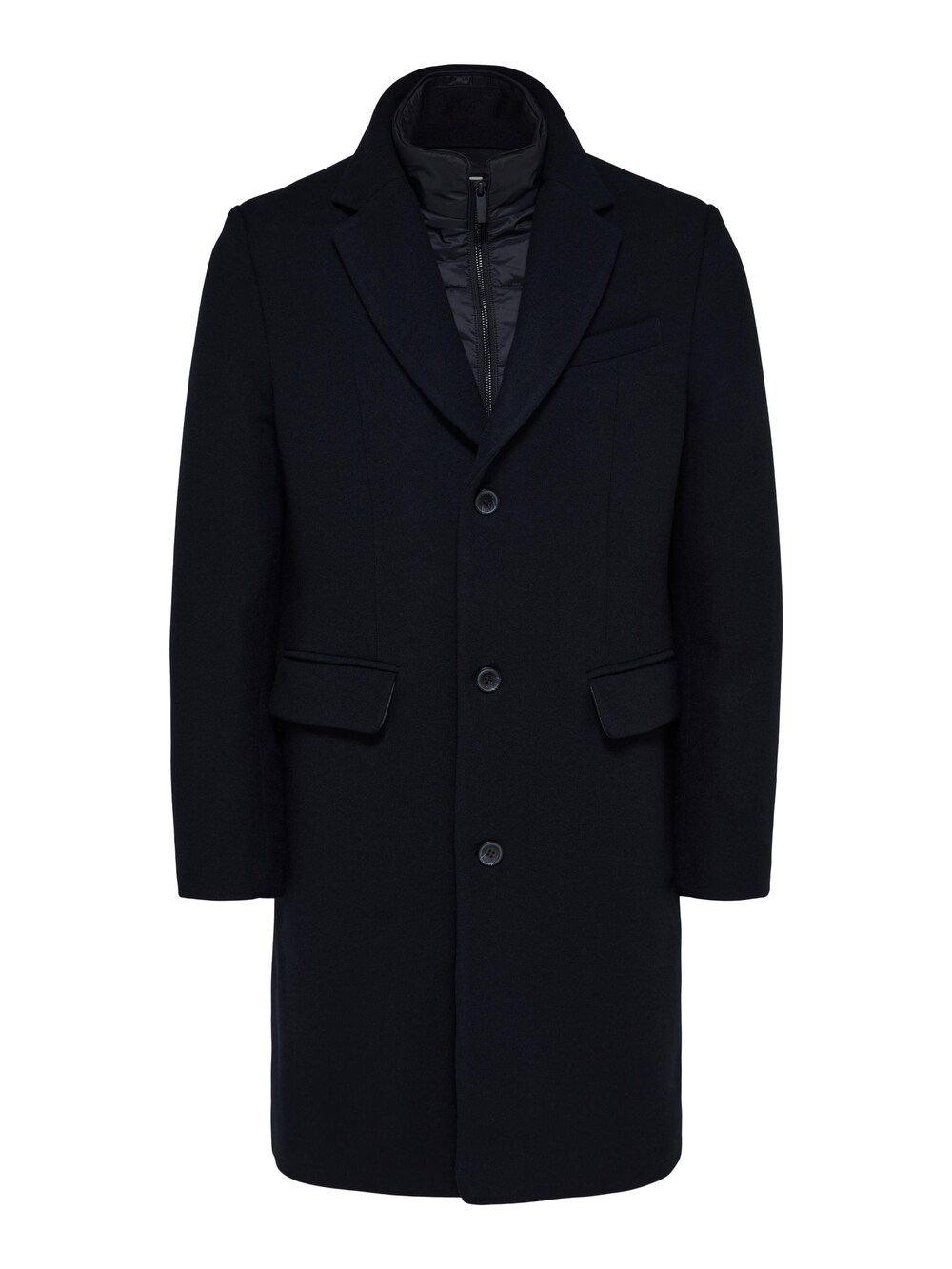 Межсезонное пальто SELECTED HOMME Joseph, черный межсезонное пальто selected new element черный