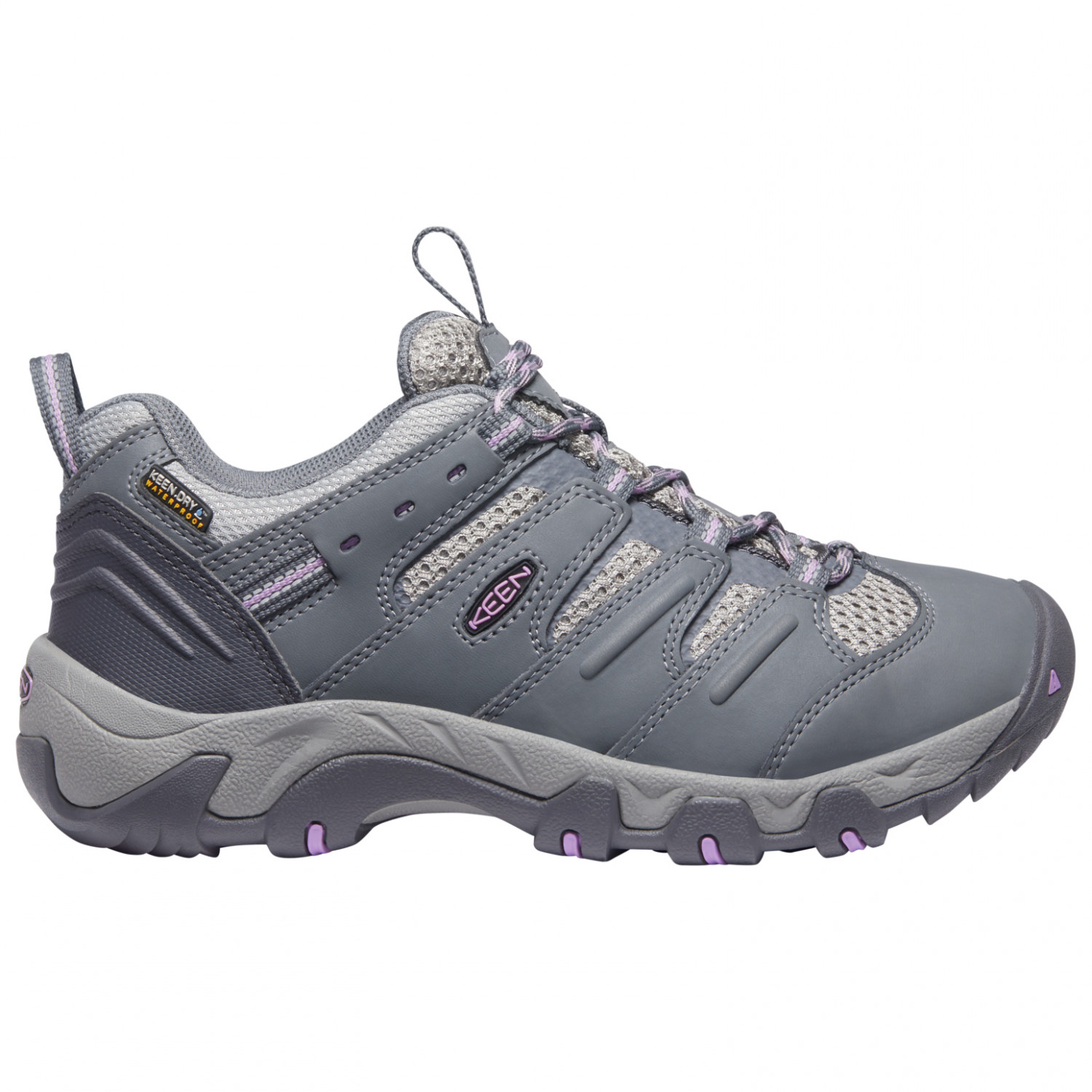 цена Мультиспортивная обувь Keen Women's Koven WP, цвет Steel Grey/African Violet