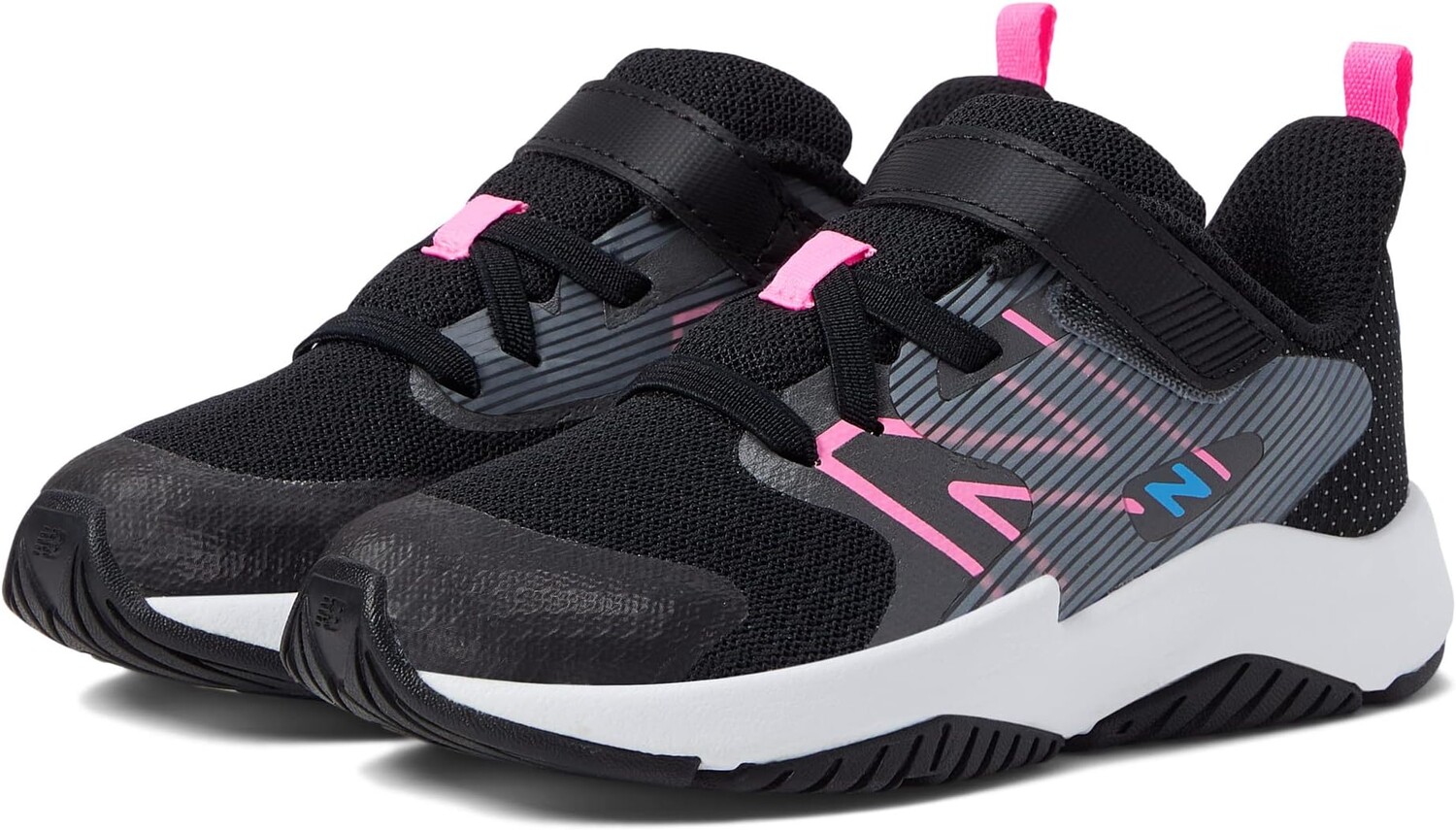 

Кроссовки Rave Run v2 New Balance, цвет Black/Vibrant Pink