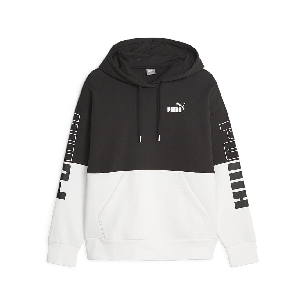 

Худи Puma Power Colorblock, черный