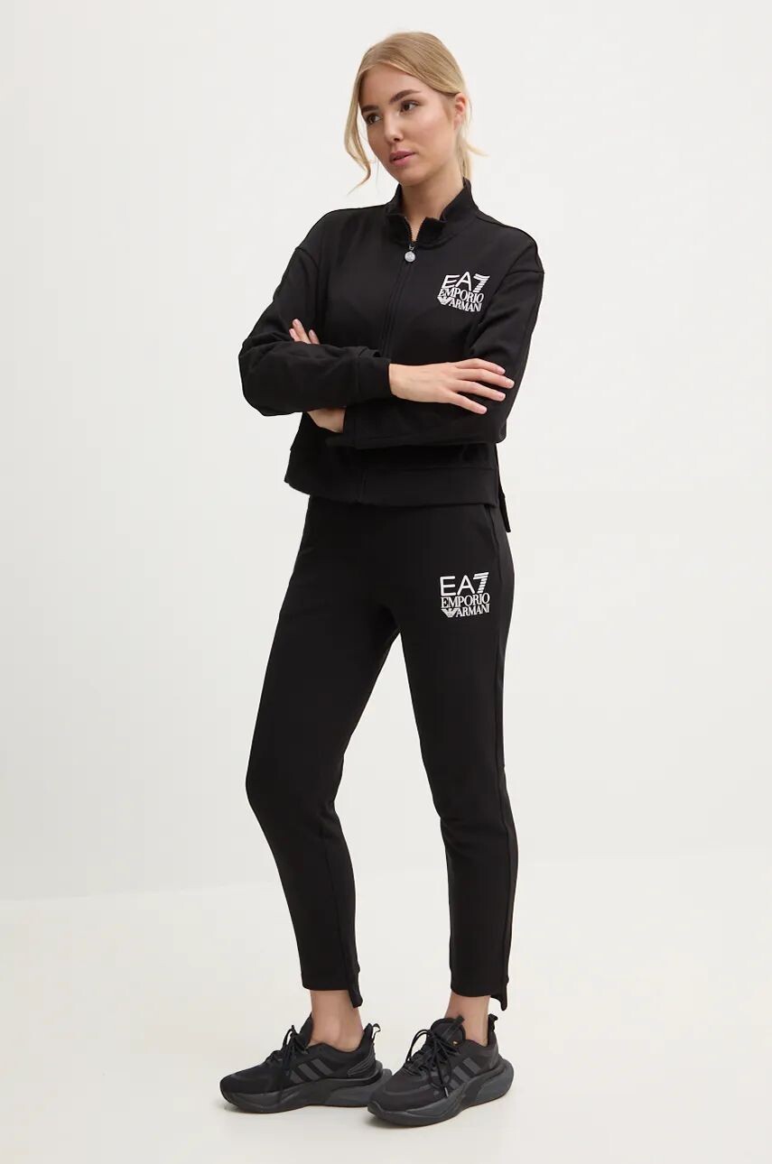 

Спортивный костюм EA7 Emporio Armani, черный