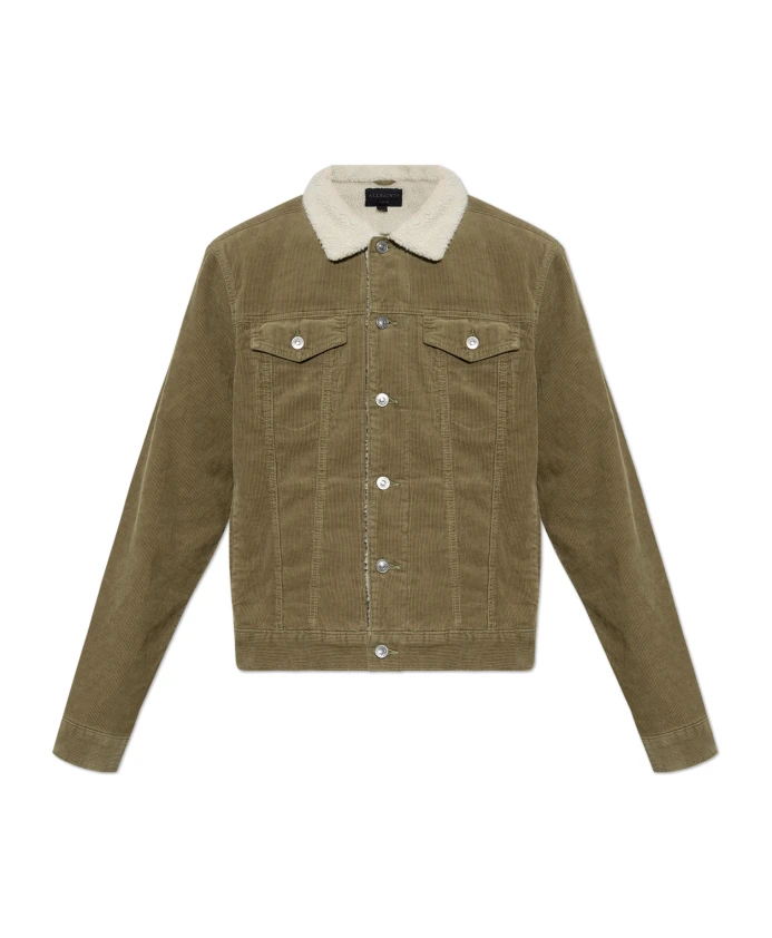 

Вельветовая куртка Westy Allsaints, зеленый