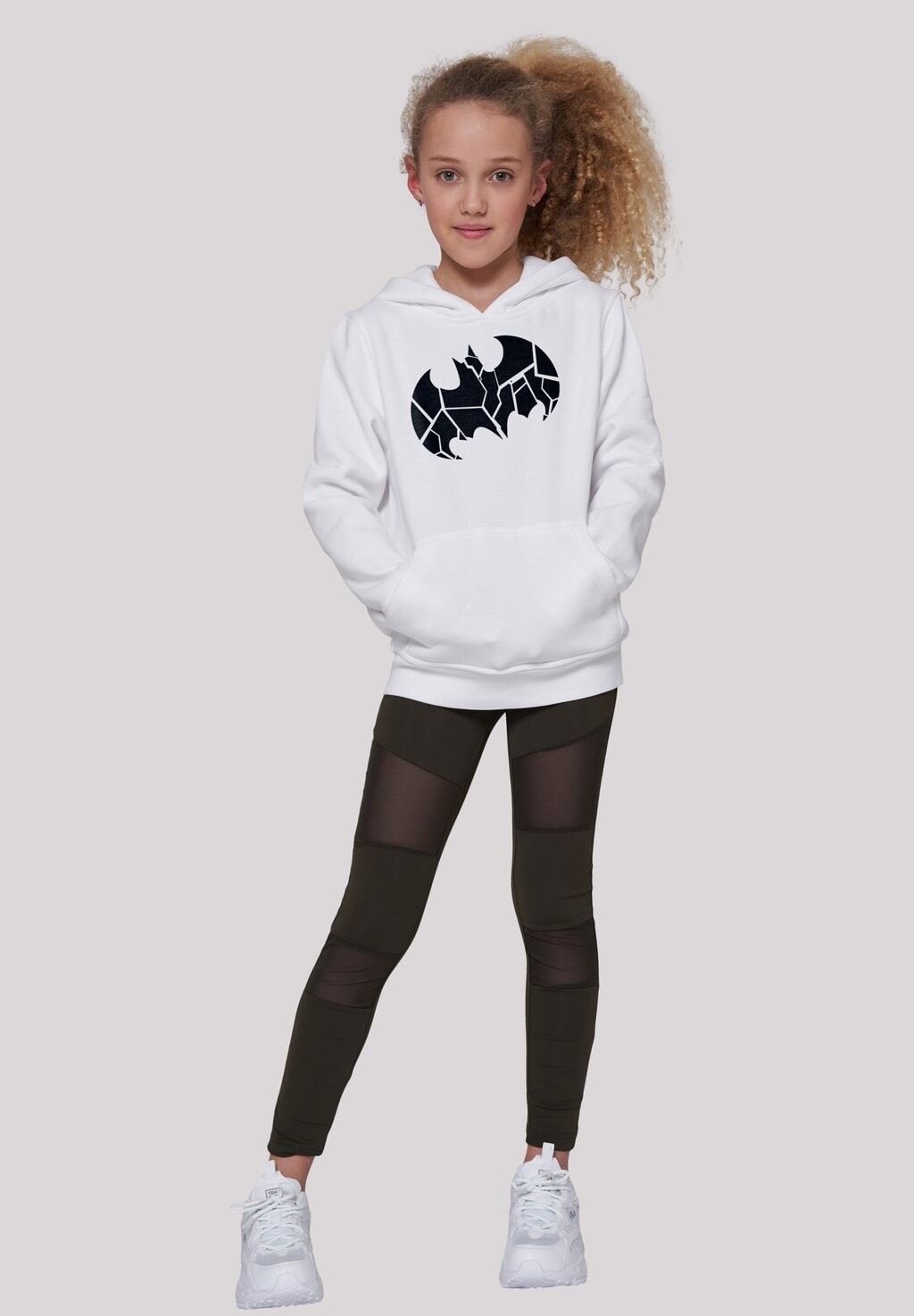 

Толстовка с капюшоном DC COMICS BATMAN LOGO SHATTERED' F4NT4STIC, цвет white