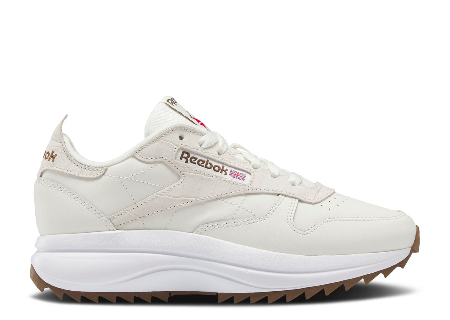 

Кроссовки Reebok Wmns Classic Leather Sp Extra 'Animal Print - Chalk White', кремовый, Бежевый