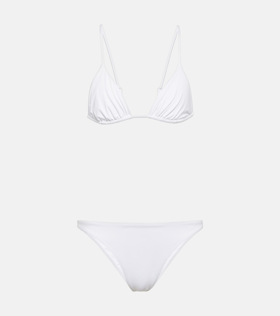 

Треугольное бикини WARDROBE.NYC, белый