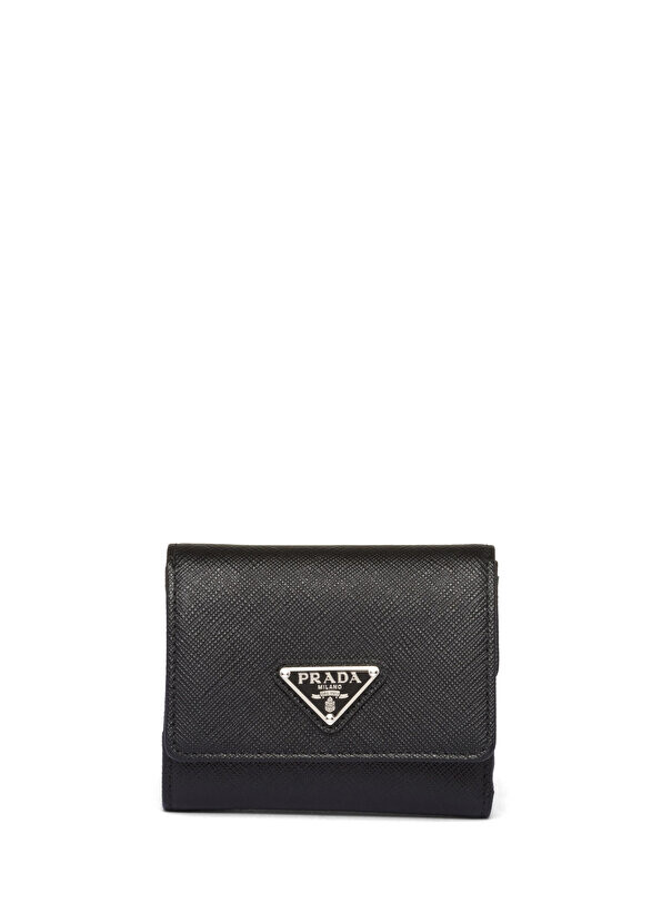 

Маленький кошелек из сафьяновой кожи Prada