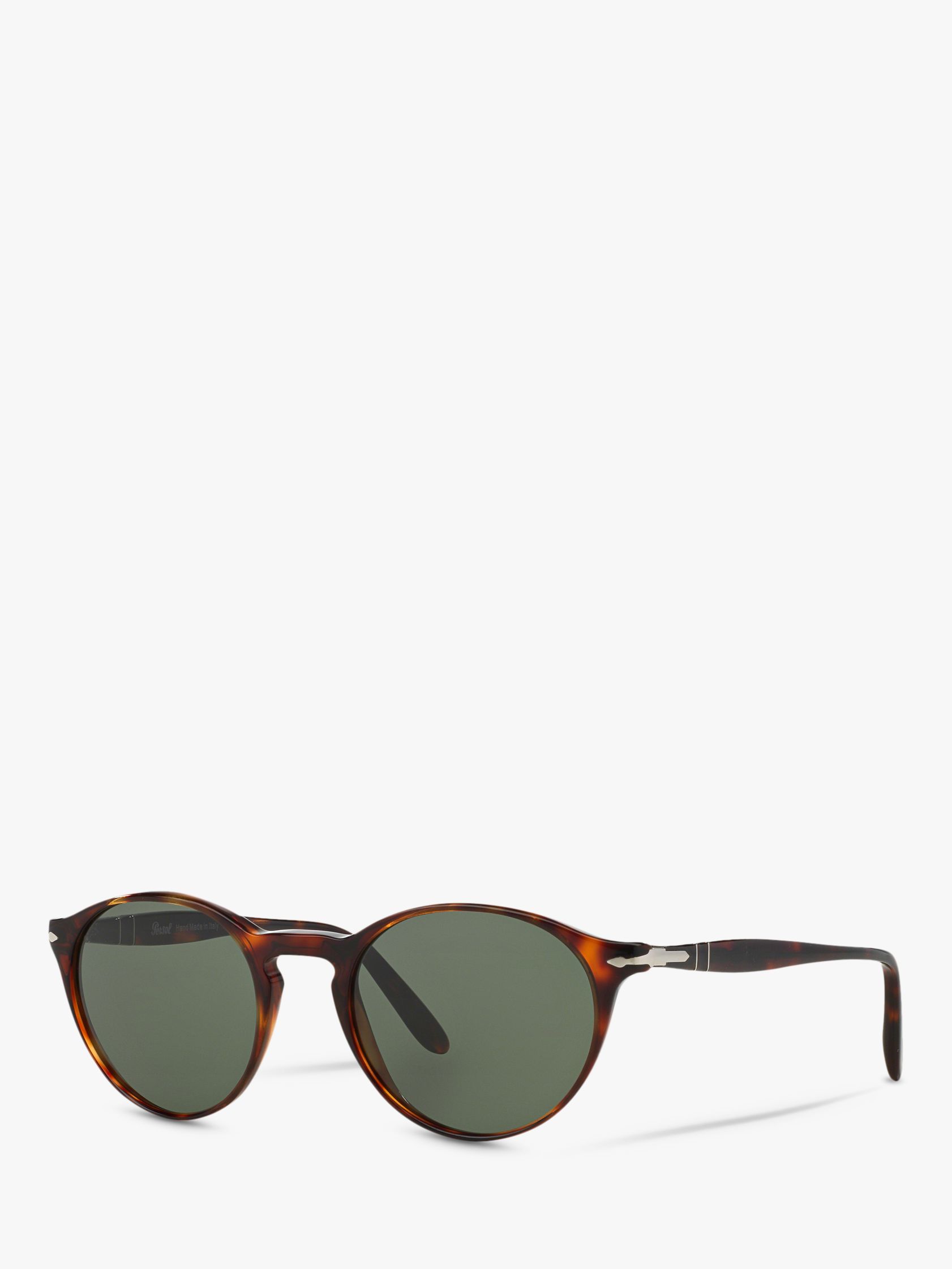 

Persol PO3092SM Мужские овальные солнцезащитные очки, черепаховый/зеленый