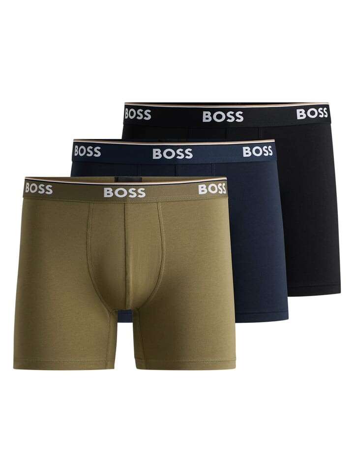 

Боксерские трусы BOSS, цвет schwarz/blau/grün