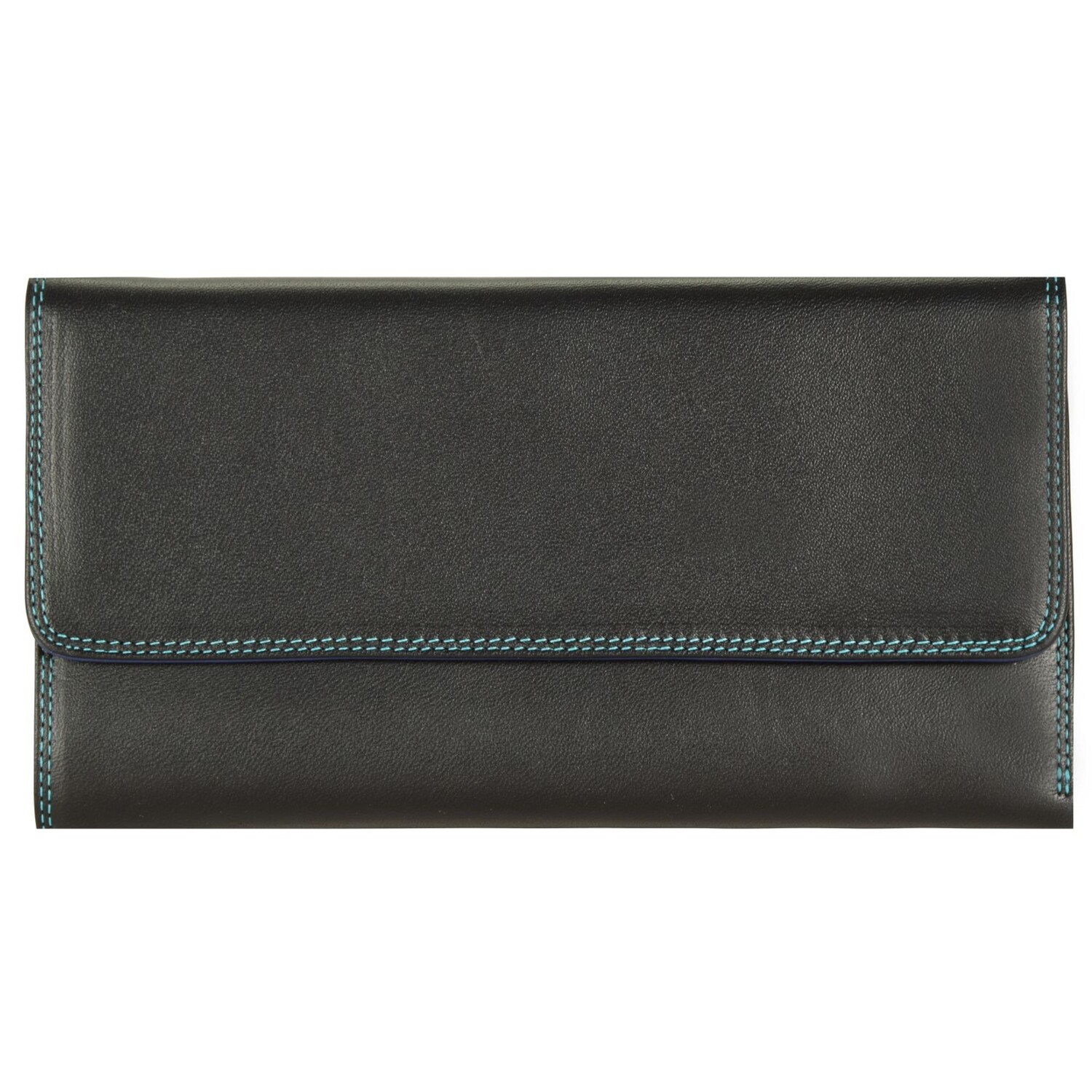 

Кошелек MYWALIT Tri fold Zip Wallet Leder 17 cm, черный