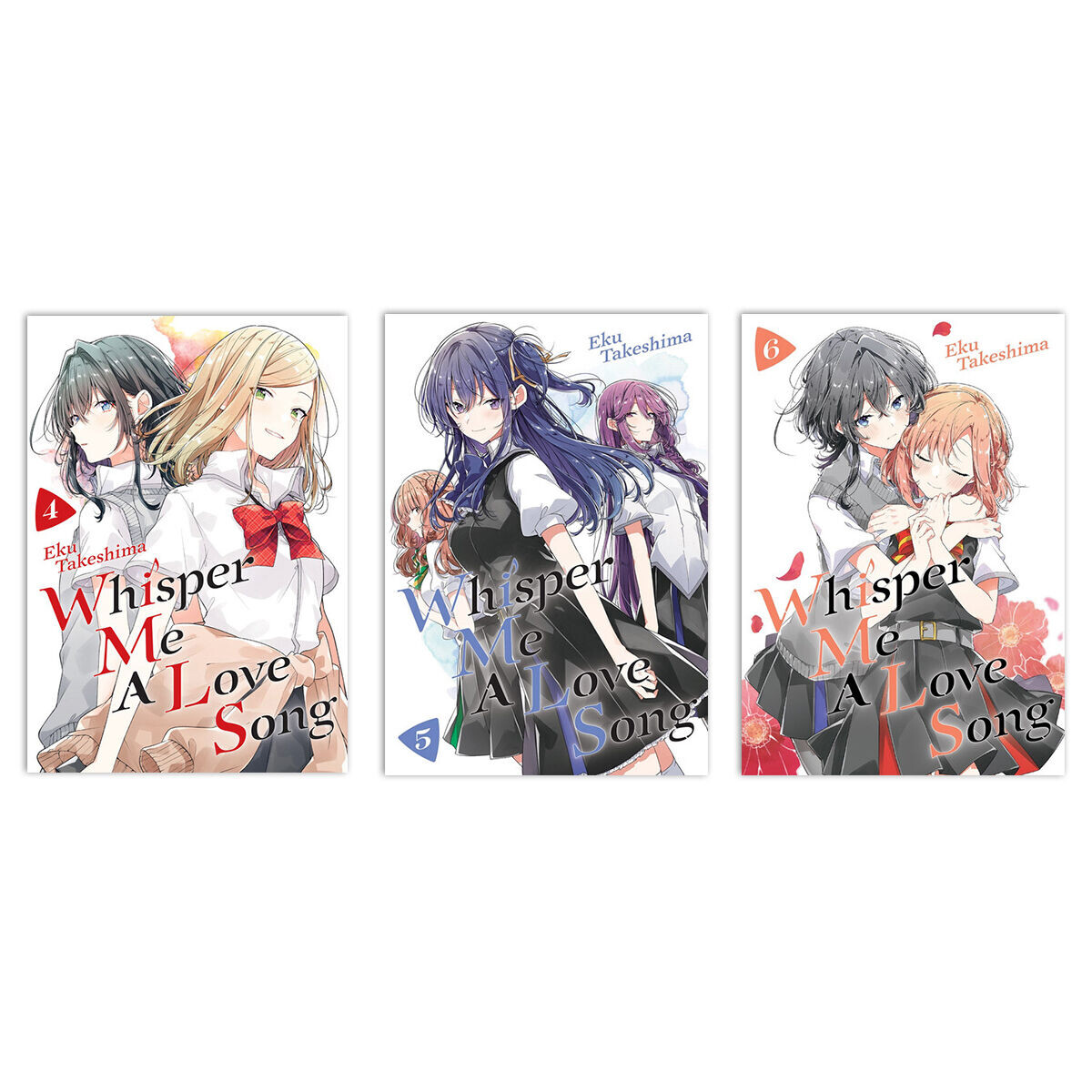 

Манга Whisper Me a Love Song Manga (4-6) Bundle