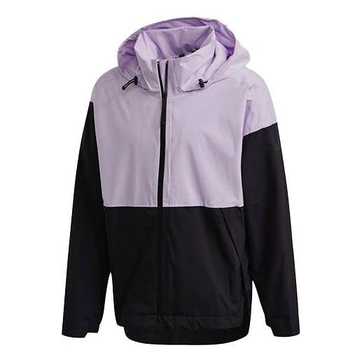 

Куртка adidas Urban Rain.rdy Outdoor Sports Hooded Jacket Purple, фиолетовый