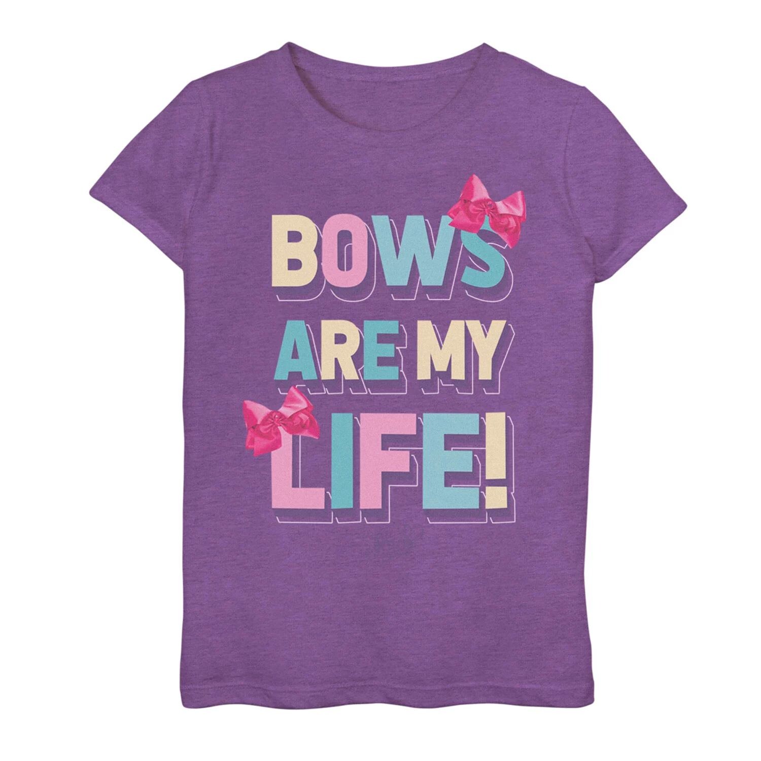

Футболка Jojo Siwa Bows Are My Life для девочек 7–16 лет Licensed Character