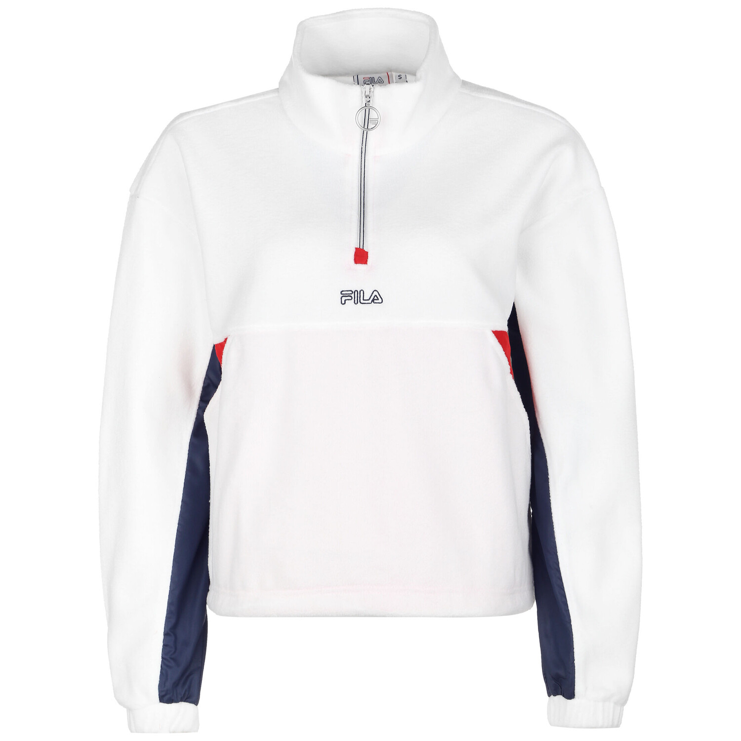 

Толстовка Fila Pacifica Half Zip, белый