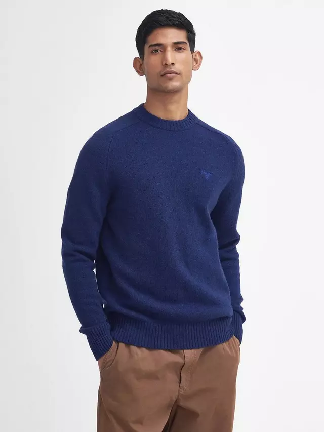 

Джемпер Barbour Grangetown Crew Neck, цвет inky blue