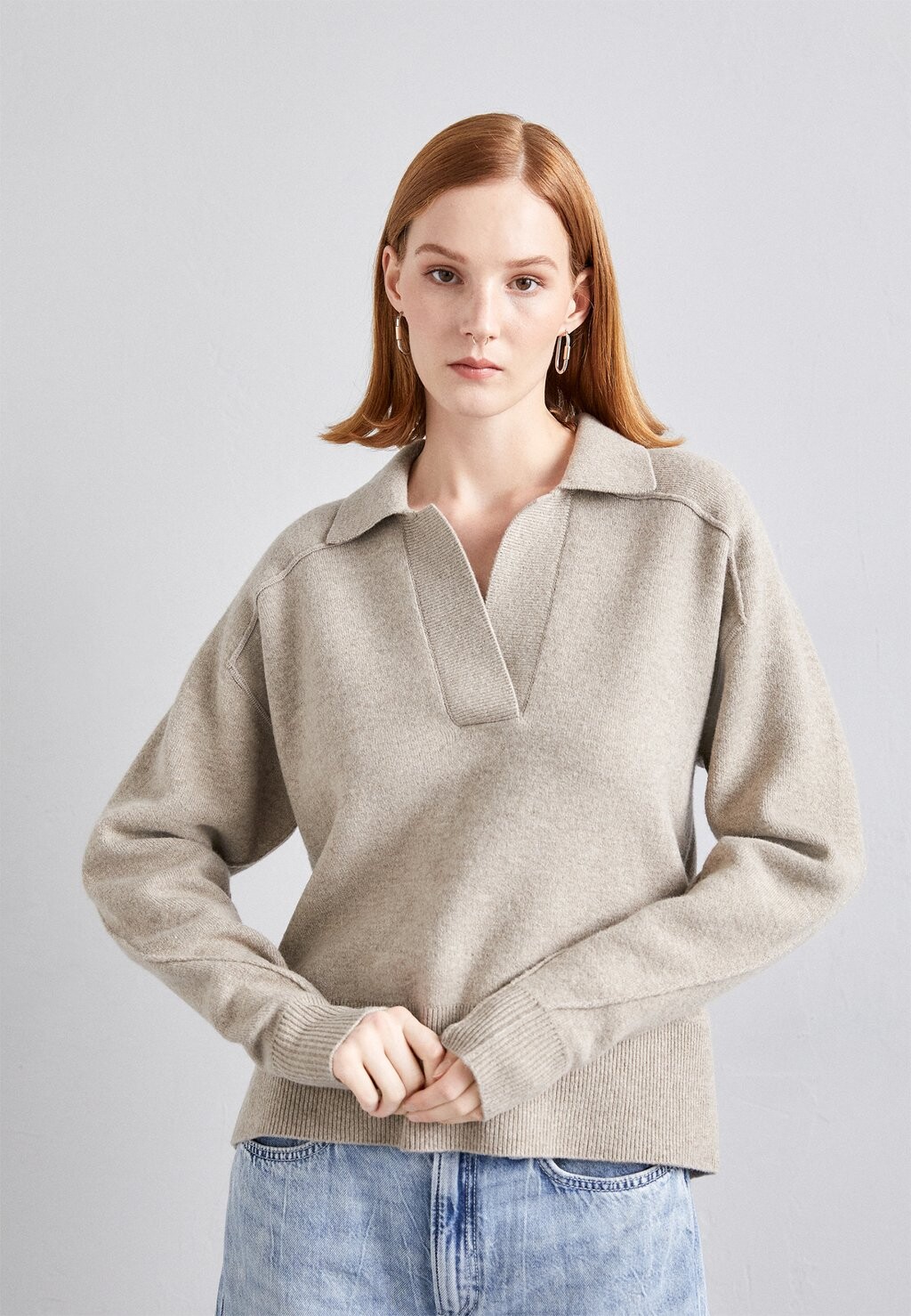 

Свитер Bridget rag & bone, цвет oatmeal