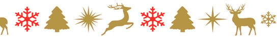 

Маскирующая лента Funtape Deco Christmas Golden Forest Grupo Erik