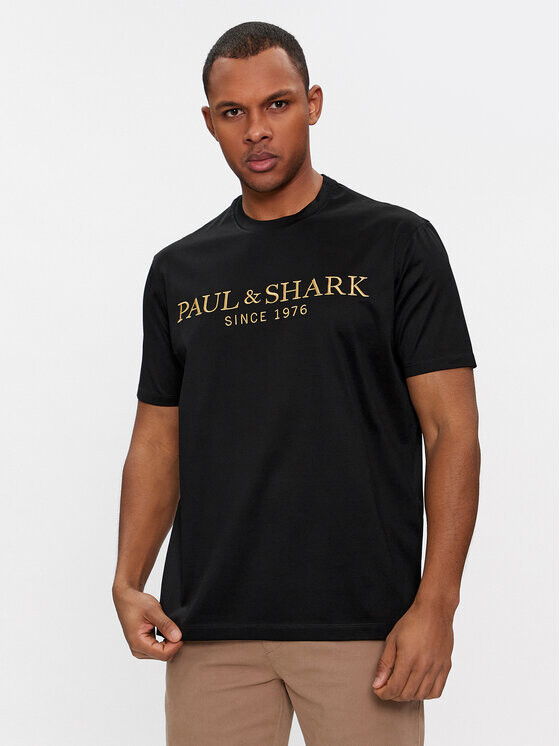 

Футболка стандартного кроя Paul&Shark, черный