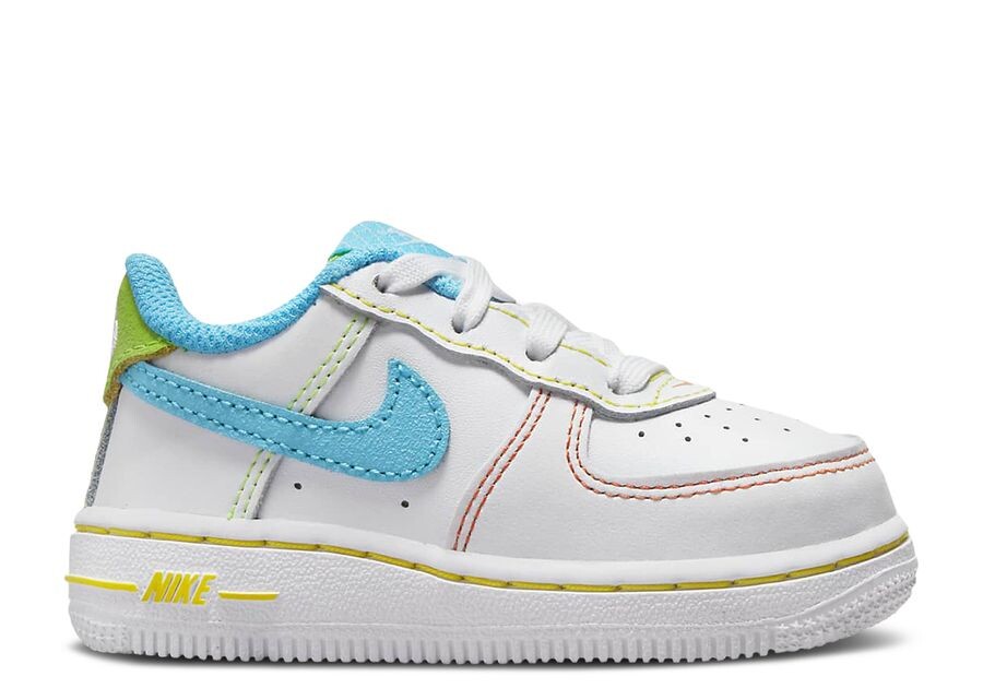 

Кроссовки Nike Force 1 LV8 TD, цвет Rainbow Stitch