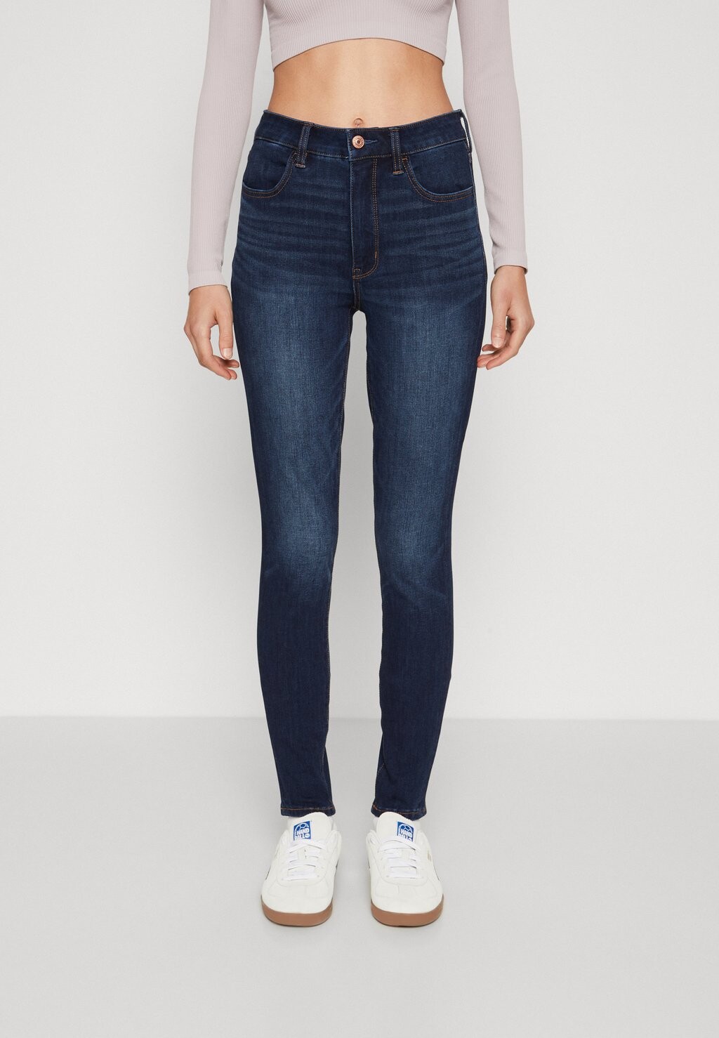 

Джинсы Skinny Fit SUPER HIGH RISE American Eagle, темные чернила