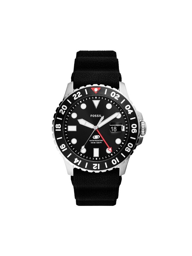 

Часы Blue GMT Fossil, черный