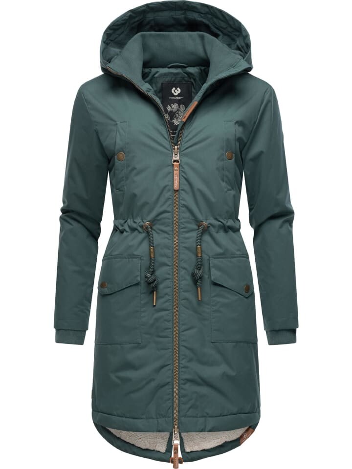 

Пуховик ragwear, цвет dark green