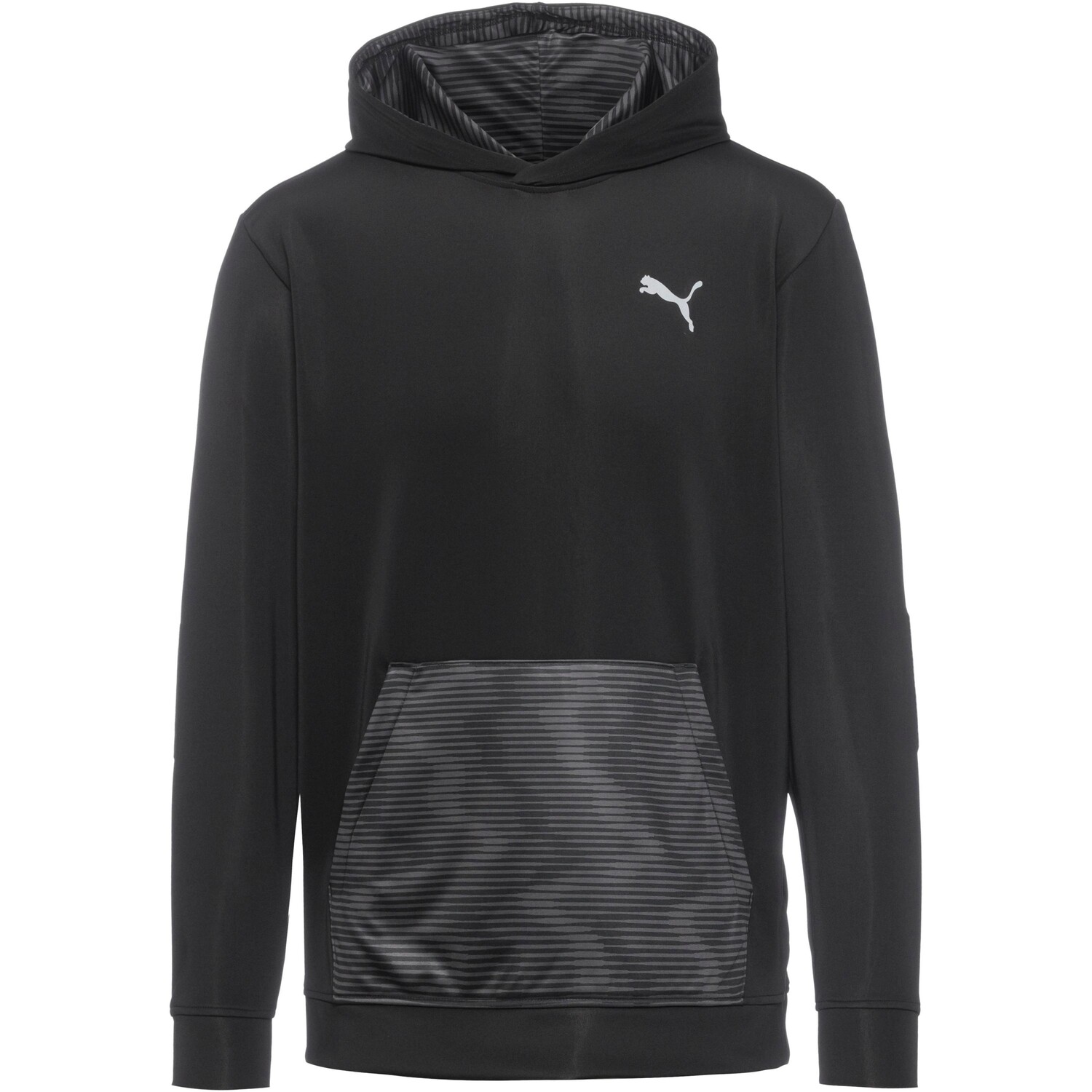 

Толстовка Puma Hoodie Concept Hyperwave, пума черный-холодный темно-серый
