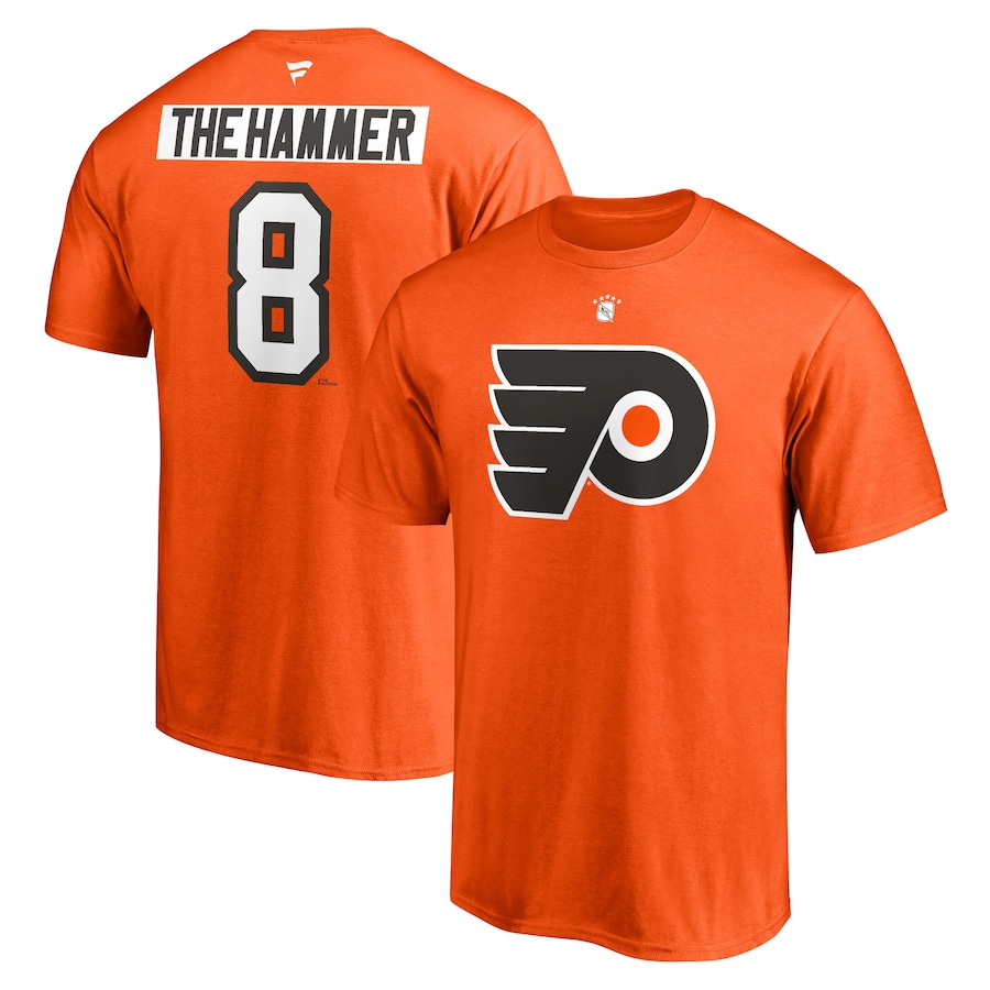 

Футболка с коротким рукавом Fanatics Branded Philadelphia Flyers, оранжевый