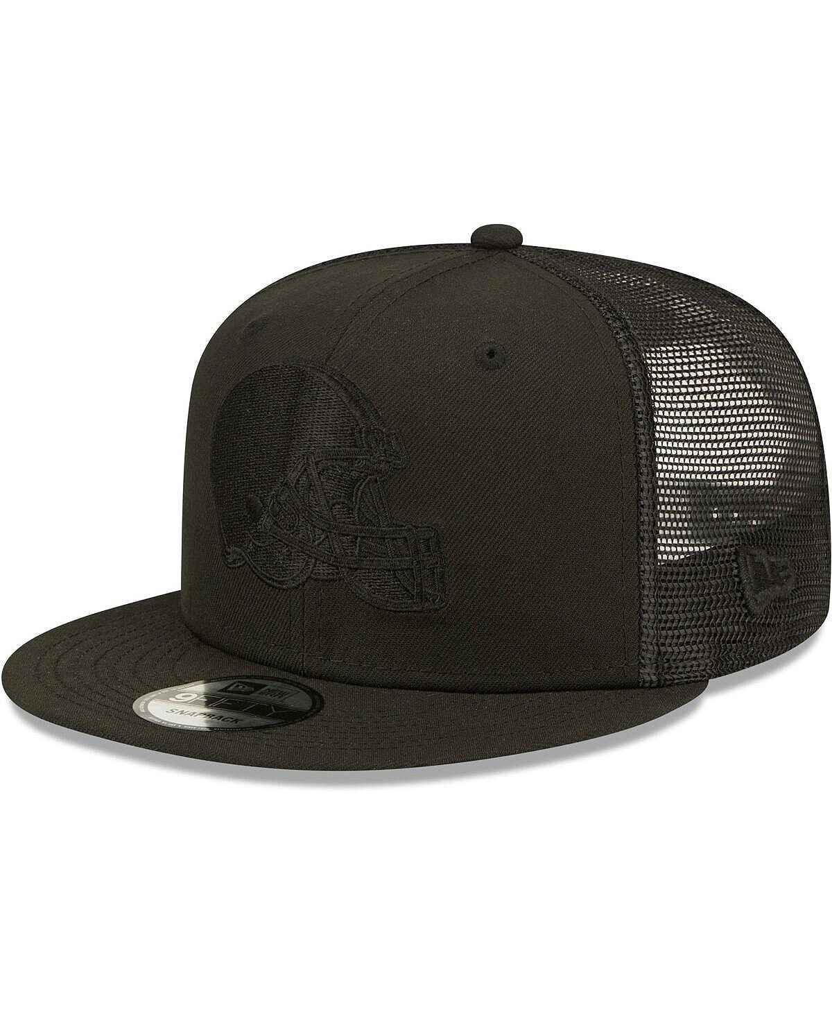 

Мужская черная кепка Cleveland Browns Classic 9Fifty Trucker Snapback New Era