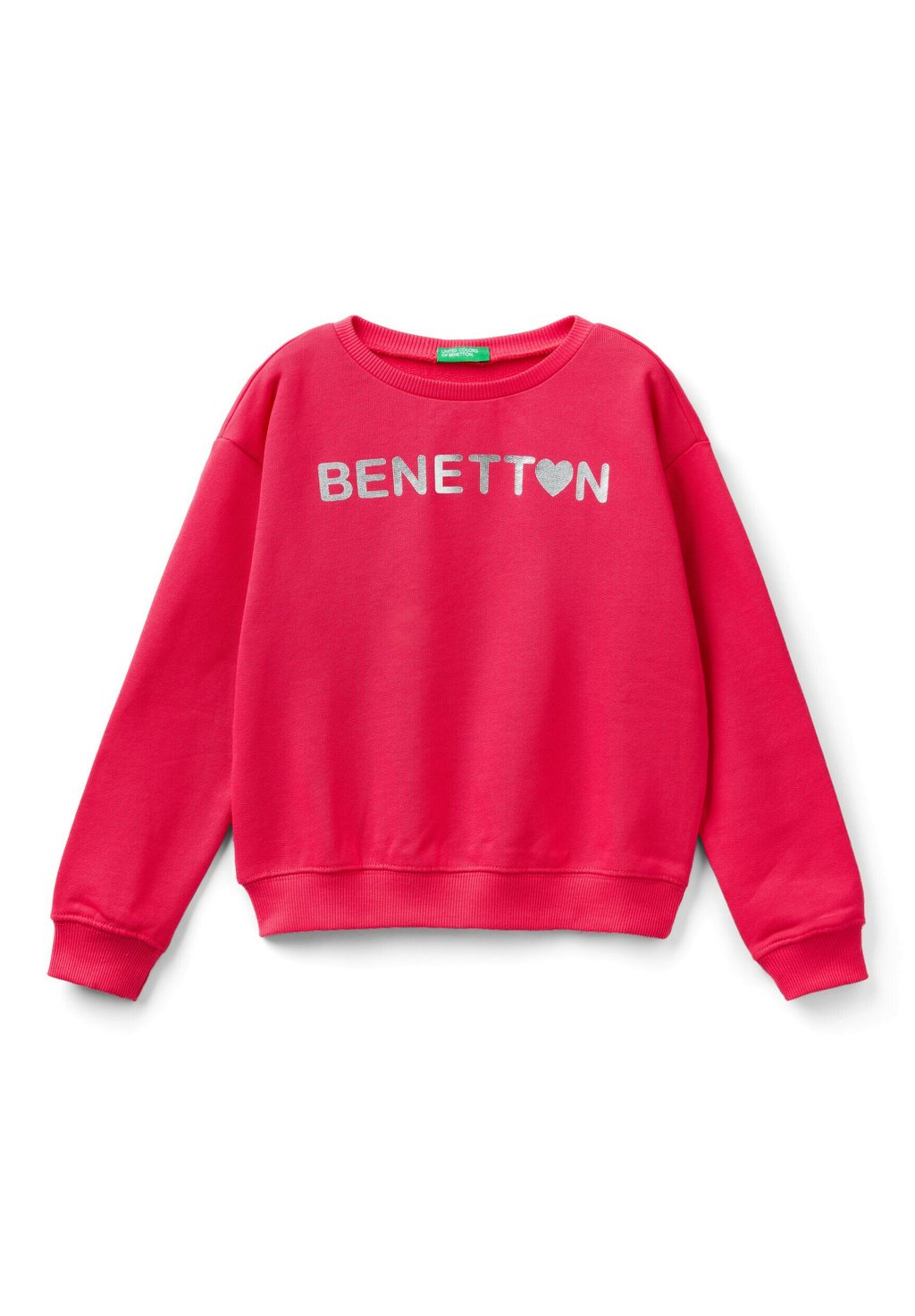 Толстовка With Logo United Colors of Benetton, красный