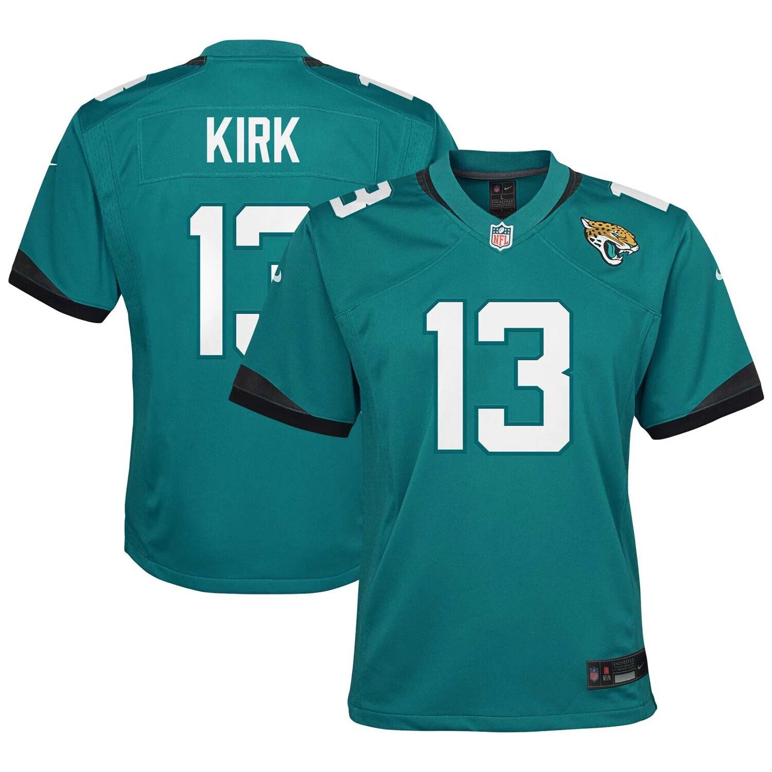 

Молодежная игровая майка Nike Christian Kirk Teal Jacksonville Jaguars Nike