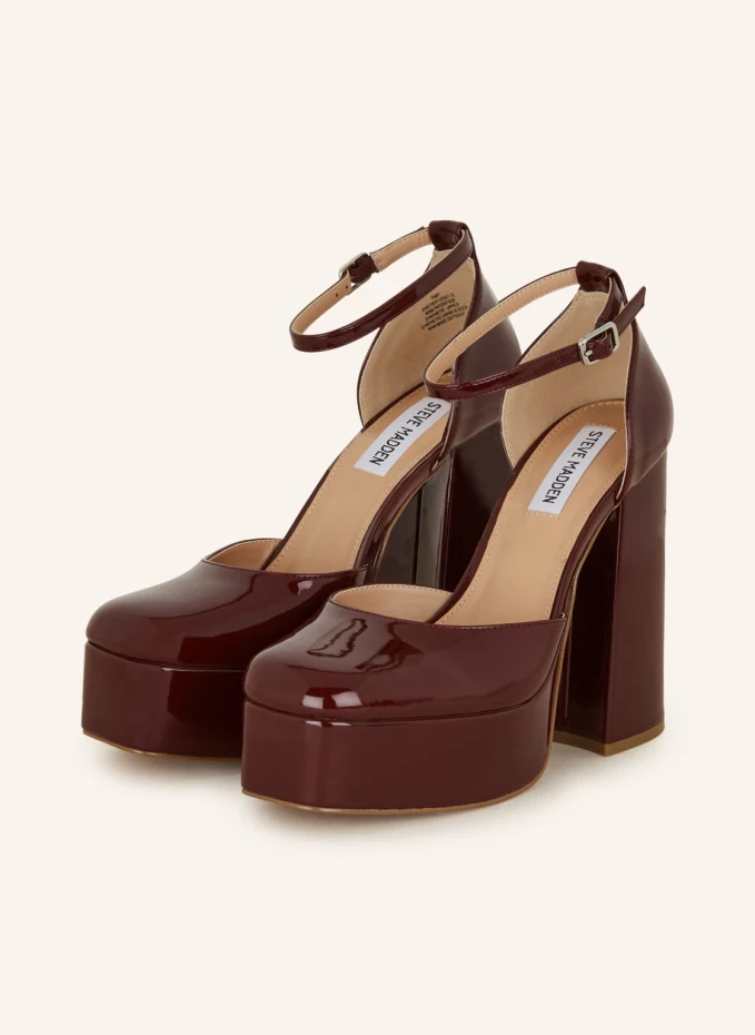 

Туфли-лодочки на платформе tamy Steve Madden, красный