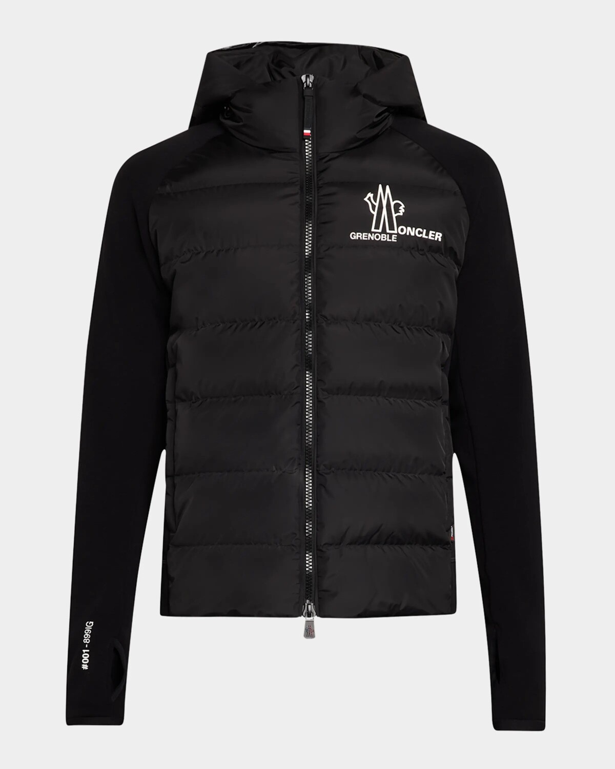 

Мужская утепленная куртка Polartec на молнии Moncler Grenoble, черный