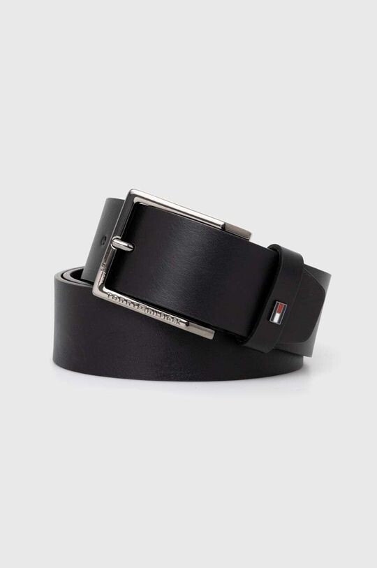 

Кожаный ремень Tommy Hilfiger, черный