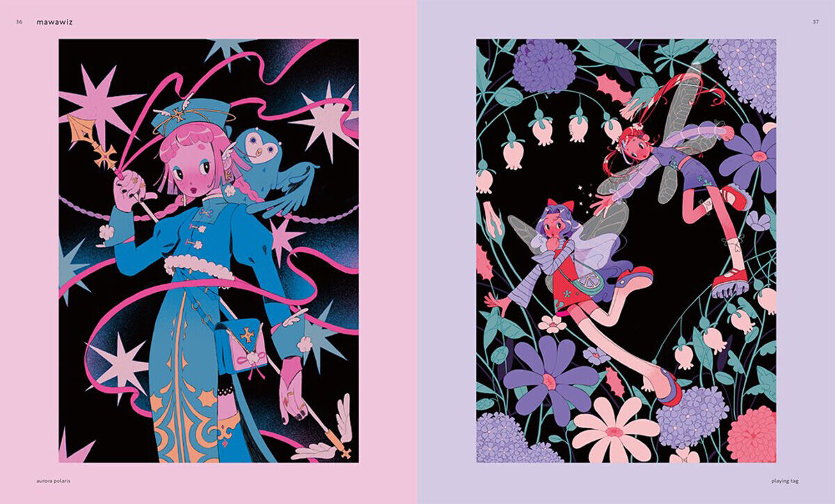 

Манга Neo Retro Illustrations Artbook