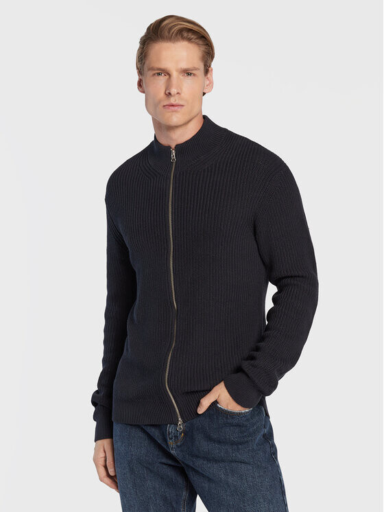 

Кардиган приталенного кроя Casual Friday, синий