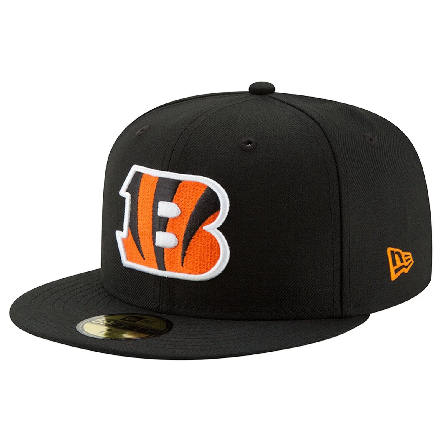 

Мужская облегающая шляпа New Era Black Cincinnati Bengals Team Basic 59FIFTY