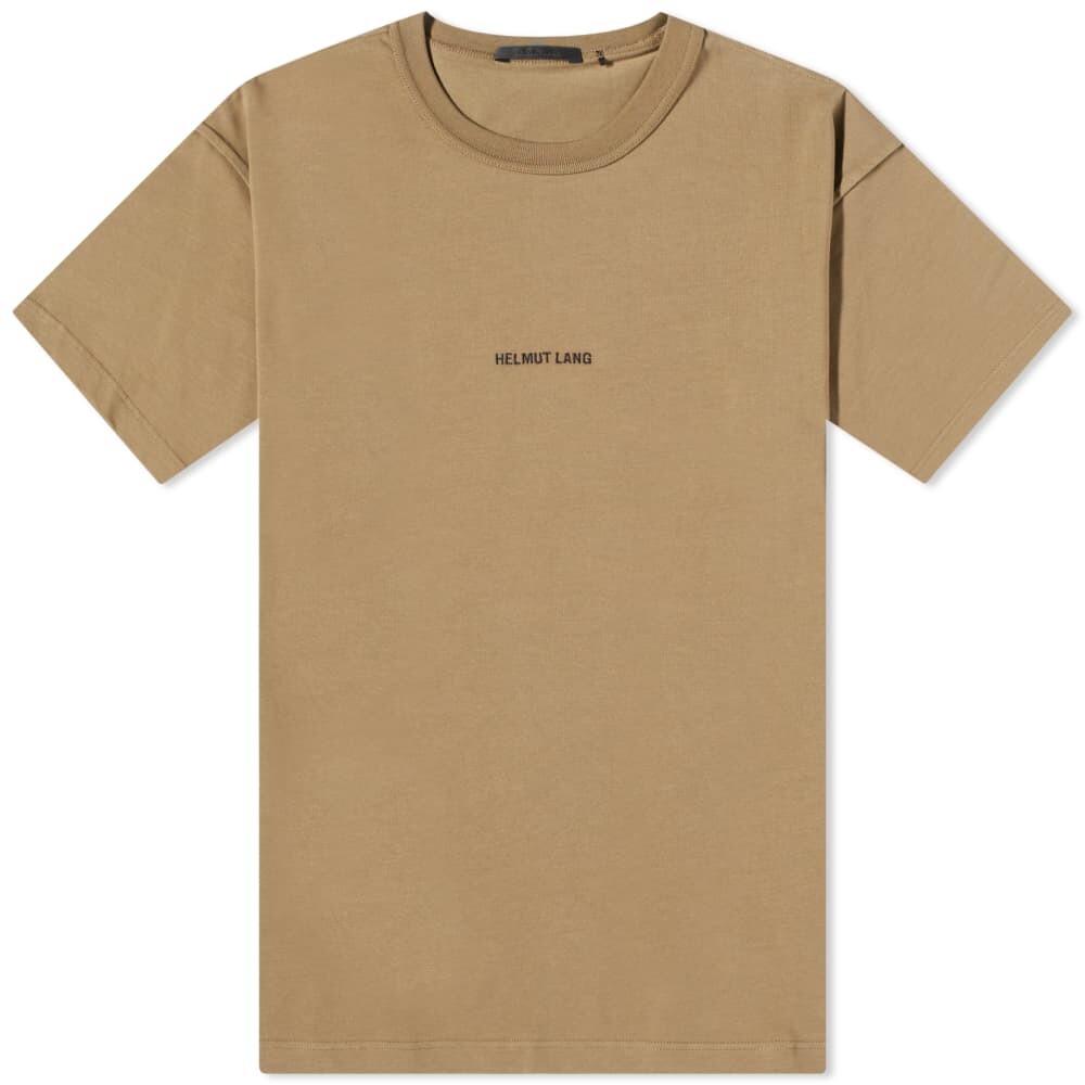 

Футболка Helmut Lang наизнанку, оливковый, Зеленый