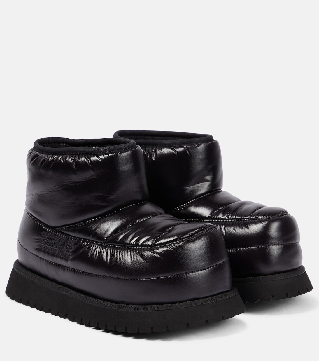 

Утепленные ботинки до щиколотки Mm6 Maison Margiela, черный