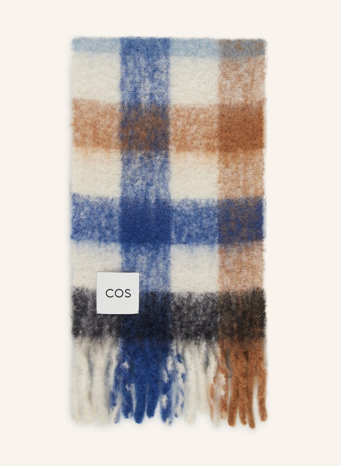 

Шарф COS, кремовый