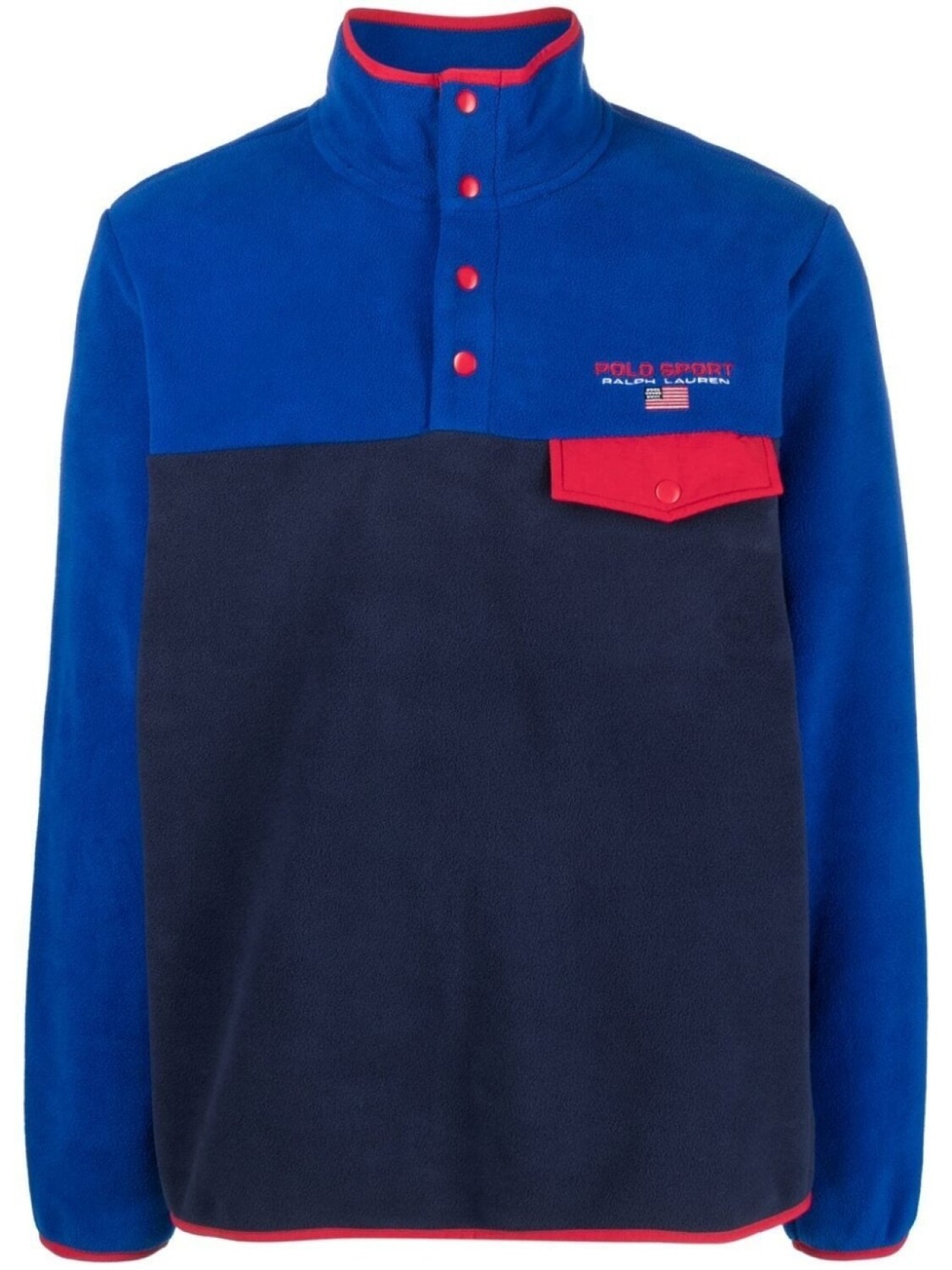 

Polo Ralph Lauren толстовка с вышитым логотипом, синий
