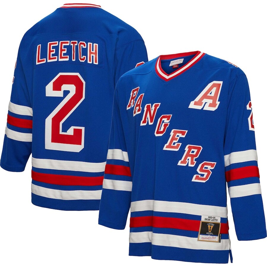 

Джерси Mitchell & Ness New York Rangers, синий