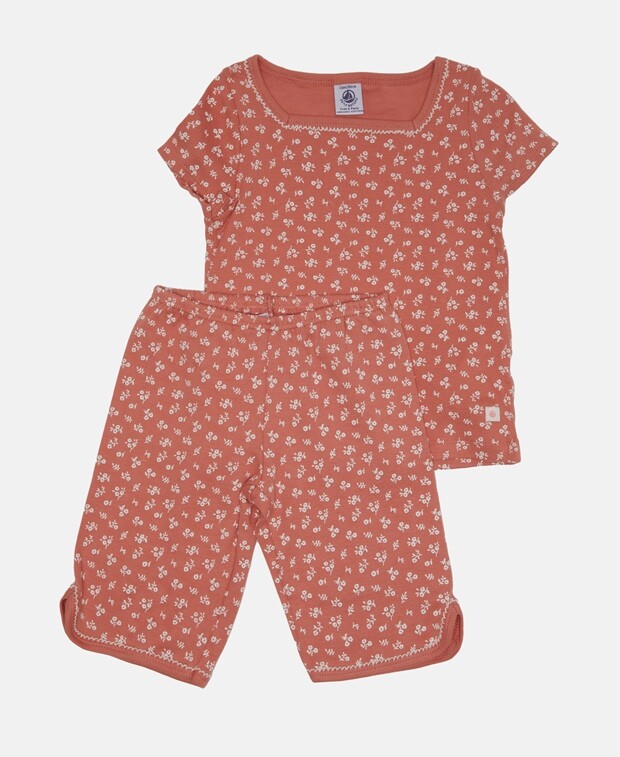 

Пижама Petit Bateau, персик