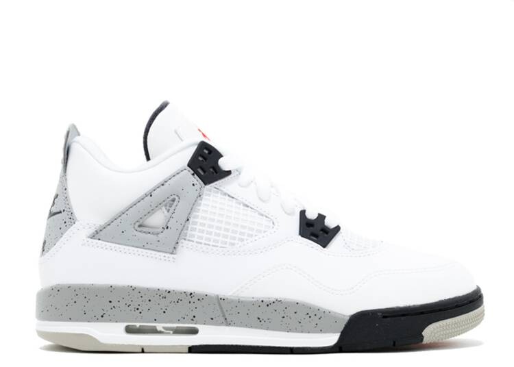 

Кроссовки AIR JORDAN 4 RETRO OG BG 'CEMENT' 2016, белый