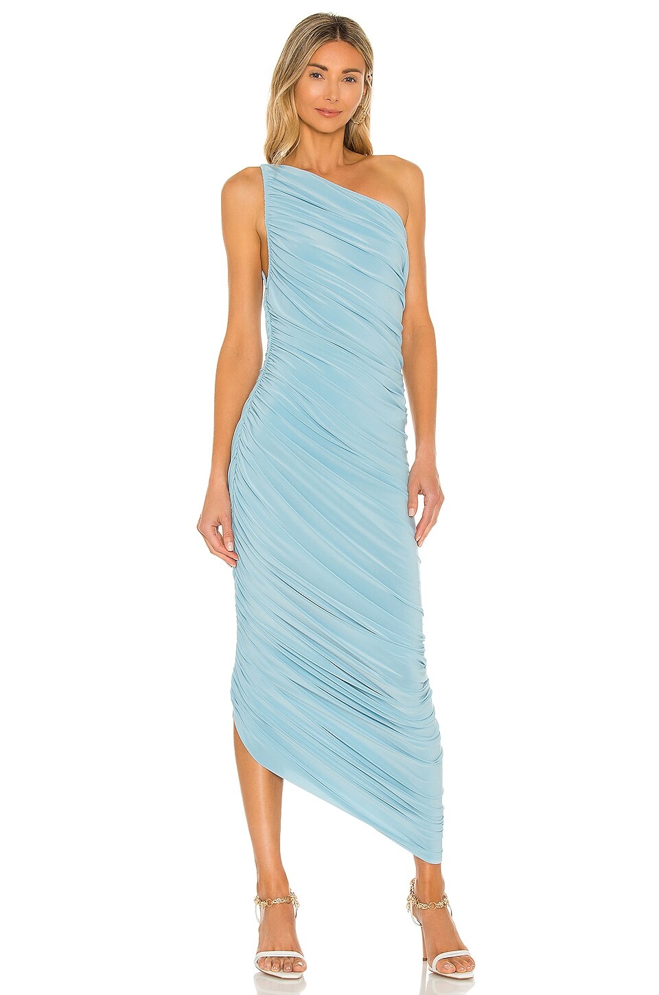 

Платье Norma Kamali x REVOLVE Diana Gown, цвет Powder Blue
